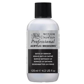 W&N PROFESSIONAL ACRYLIC SATIN UV VARNISH 125M