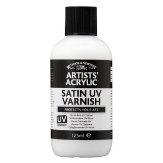 W&N ARTIST ACRYLIC SATIN UV VARNISH 125M