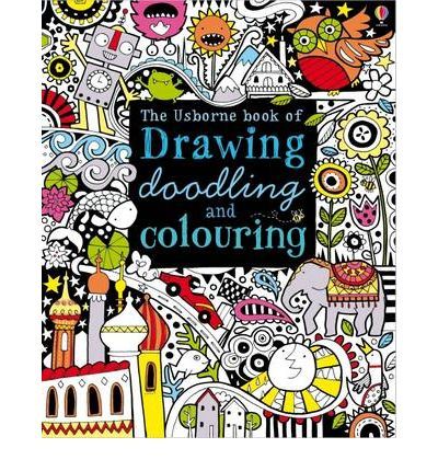 USBORNE DRAWING, DOODLING, COLOURING