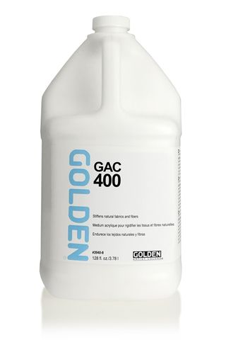 GOLDEN GAC-400 ACRYLIC 3.78L FABRIC STIFFENER