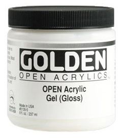 GOLDEN OPEN ACRYLIC GEL (GLOSS) 236ML