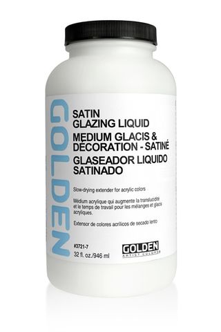 GOLDEN SATIN GLAZING LIQUID 946ML