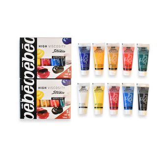 PEBEO STUDIO ACRYLIC 100ML SET 10