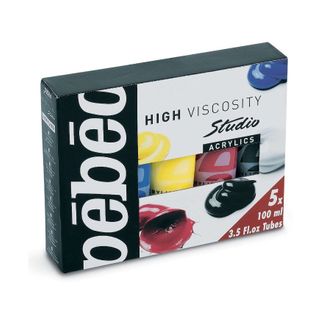 PEBEO STUDIO ACRYLIC 100ML SET 5