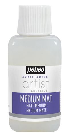 PEBEO ARTIST ACRYL MATT MEDIUM 250ML
