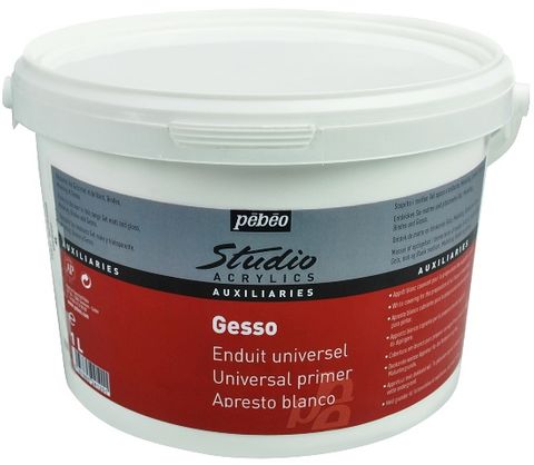 PEBEO STUDIO GESSO WHITE 4 LITRE