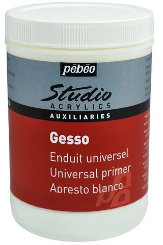 PEBEO STUDIO GESSO WHITE 1 LITRE