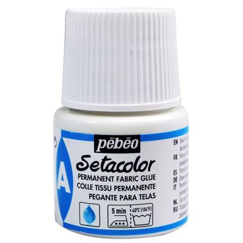 PEBEO SETACOLOR FABRIC GLUE 45ML