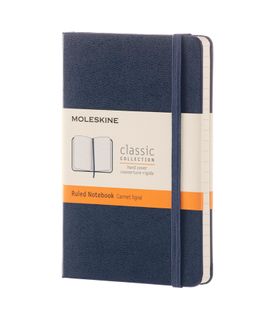 MOLESKINE RULED NOTEBOOK POCKET SAPPHIRE BLUE