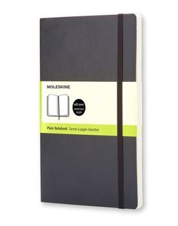 MOLESKINE SOFTCOVER NOTEBOOK PLAIN LARGE