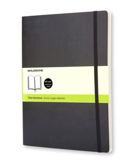 MOLESKINE SOFTCOVER NOTEBOOK PLAIN XL BLACK