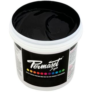 PERMASET AQUA 1 LITRE JET BLACK