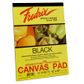 FREDRIX BLACK CANVAS PAD 35011 12 X 16 IN