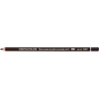 CRETACOLOR ARTIST PENCIL DARK SEPIA OIL