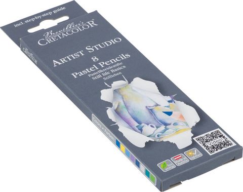 CRETACOLOR ART STUDIO PASTEL PENCIL SET STILL LIFE