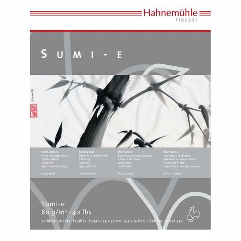 HAHNEMUHLE SUMI-E PAD 24X32CM