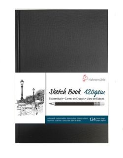 HAHNEMUHLE SKETCH BOOK HARDCOVER 120G 64SHT A3
