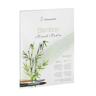HAHNEMUHLE BAMBOO 265G MIXED MEDIA BLOCK 24X32CM