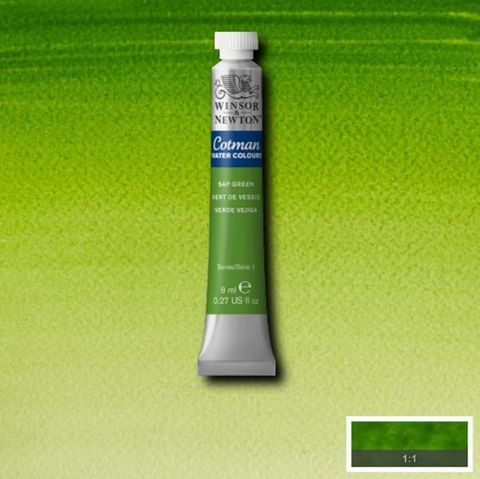 W&N COTMAN W/C 8ML SAP GREEN