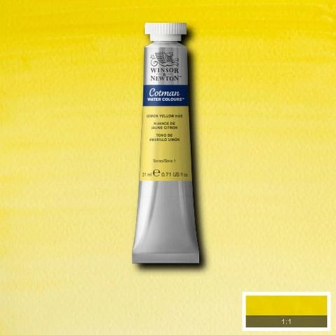 W&N COTMAN W/C 21ML LEMON YELLOW HUE