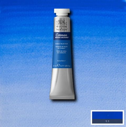 W&N COTMAN W/C 21ML COBALT BLUE HUE