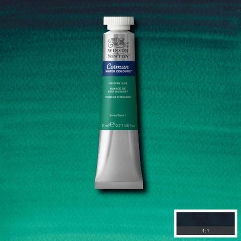 W&N COTMAN W/C 21ML VIRIDIAN HUE