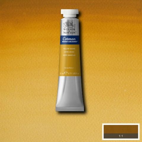 W&N COTMAN W/C 21ML YELLOW OCHRE