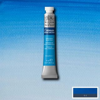 W&N COTMAN W/C 8ML CERULEAN BLUE HUE