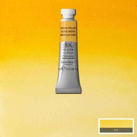 W&N PROFESSIONAL W/C 5ML S1 INDIAN YELLOW