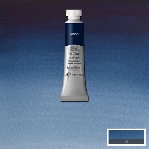 W&N PROFESSIONAL W/C 5ML S1 INDIGO