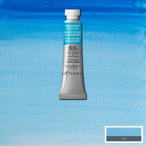 W&N PROFESSIONAL W/C 5ML S2 MANGANESE BLUE HUE