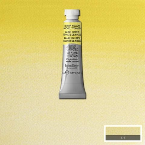 W&N PROFESSIONAL W/C 5ML S4 LEMON YELLOW