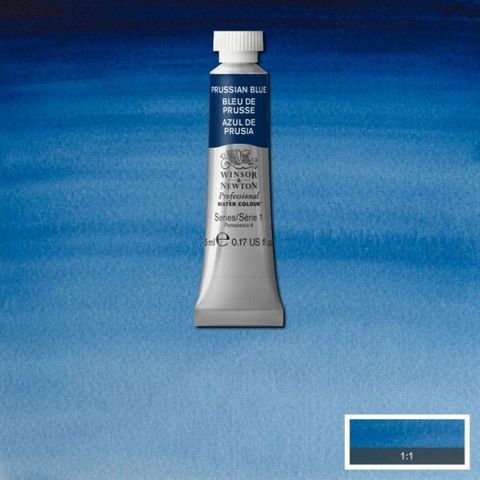 W&N PROFESSIONAL W/C 5ML S1 PRUSSIAN BLUE