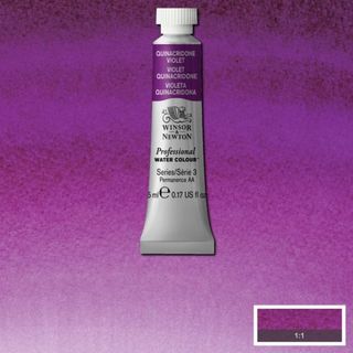 W&N PROFESSIONAL W/C 5ML S3 QUINACRIDONE VIOLET