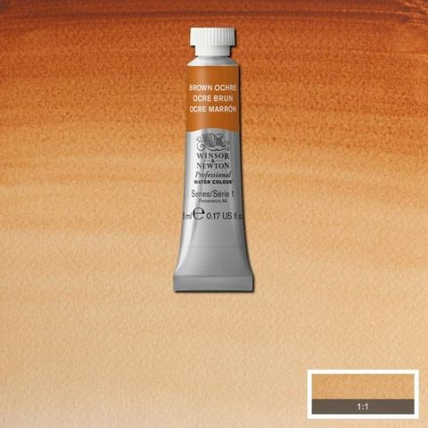 W&N PROFESSIONAL W/C 5ML S1 BROWN OCHRE