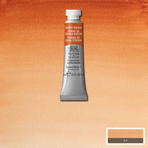 W&N PROFESSIONAL W/C 5ML S1 BURNT SIENNA