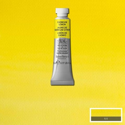 W&N PROFESSIONAL W/C 5ML S4 CADMIUM LEMON