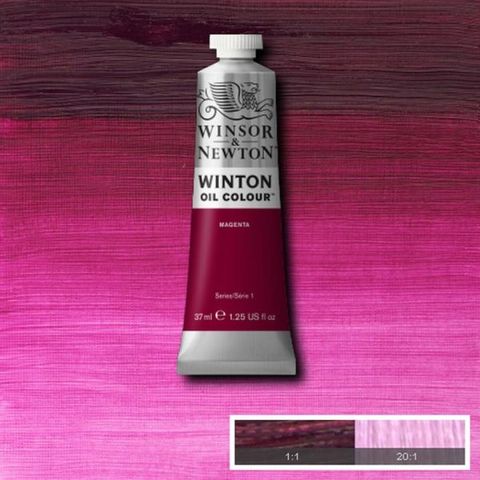 W&N WINTON OIL 37ML MAGENTA