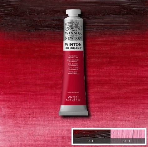 W&N WINTON OIL 37ML PERMANENT CRIMSON LAKE