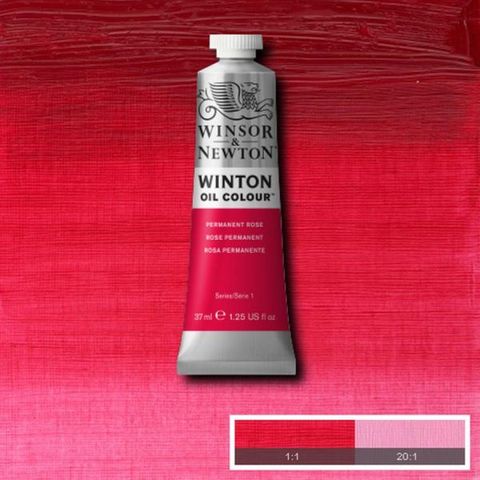 W&N WINTON OIL 37ML PERMANENT ROSE