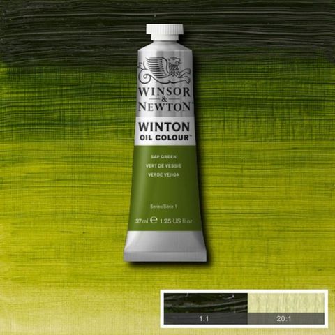 W&N WINTON OIL 37ML SAP GREEN