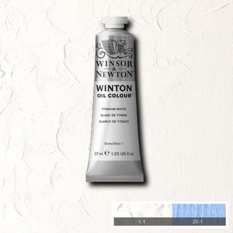 W&N WINTON OIL 37ML TITANIUM WHITE