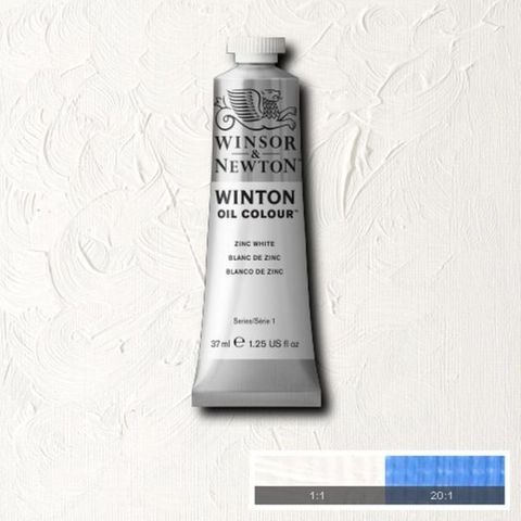 W&N WINTON OIL 37ML ZINC WHITE