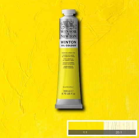 W&N WINTON OIL 37ML CADMIUM LEMON HUE