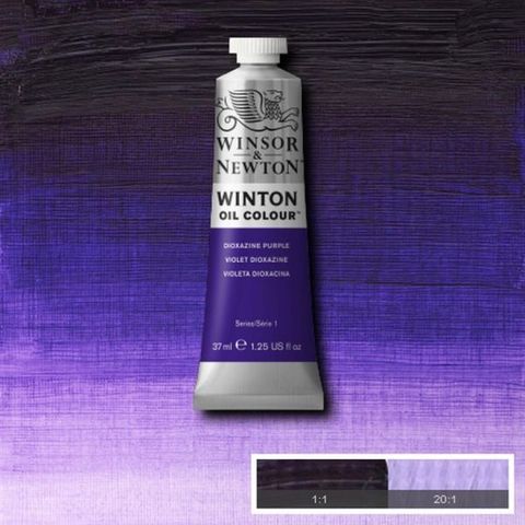 W&N WINTON OIL 37ML DIOXAZINE PURPLE