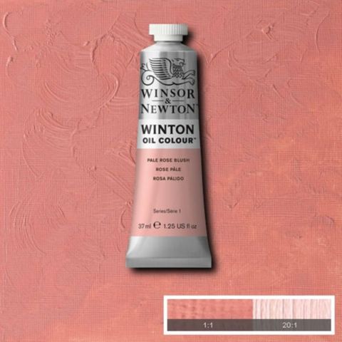 W&N WINTON OIL 37ML PALE ROSE BLUSH (FLESH TINT)