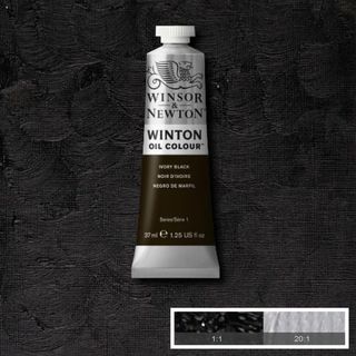 W&N WINTON OIL 37ML IVORY BLACK