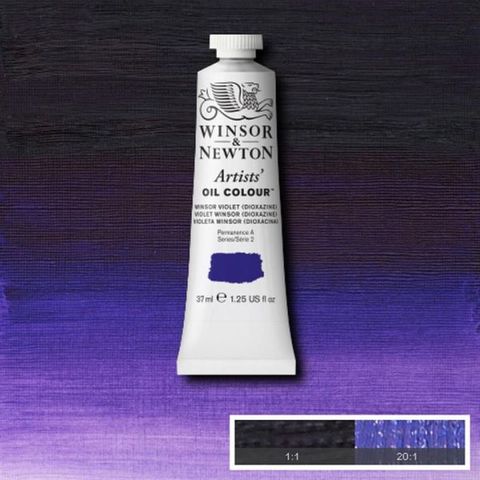 W&N ARTISTS OIL 37ML WINSOR VIOLET DIOXAZINE S2