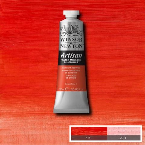 W&N ARTISAN 37ML S1 CADMIUM RED HUE