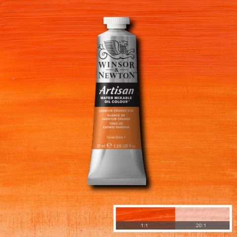 W&N ARTISAN 37ML S1 CADMIUM ORANGE HUE